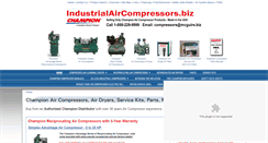 Desktop Screenshot of industrialaircompressors.biz
